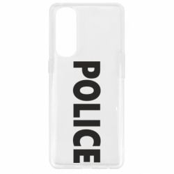 Чехол для Oppo Reno 4 Pro POLICE - PrintSalon