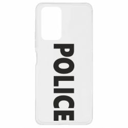 Чехол для Xiaomi Redmi Note 10 Pro POLICE - PrintSalon