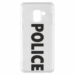 Чехол для Samsung A8 2018 POLICE - PrintSalon