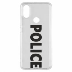Чехол для Xiaomi Mi A2 POLICE - PrintSalon