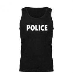 Мужская майка POLICE - PrintSalon