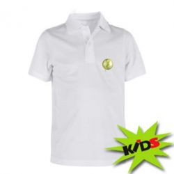 Детское поло Flash Logo - PrintSalon