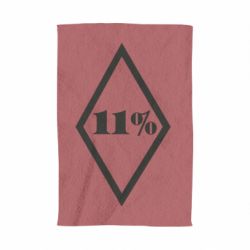 Полотенце с принтом 11% шеврон