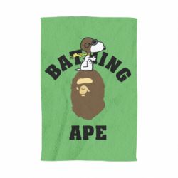 Полотенце с принтом A bathing ape peanuts - PrintSalon