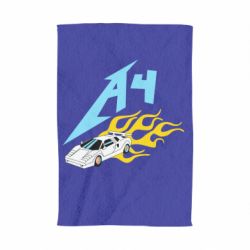 Полотенце с принтом A4 Lamba And Fire - PrintSalon