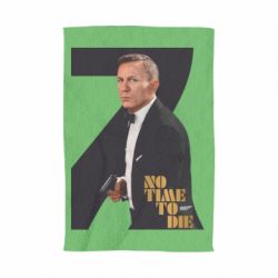 Полотенце с принтом Агент 007 Не Время Умирать - PrintSalon