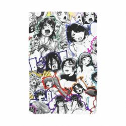 Рушник з принтом Ahegao anime characters manga - PrintSalon