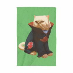 Полотенце с принтом Akatsuki angry cat - PrintSalon