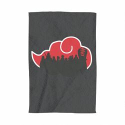 Полотенце с принтом Akatsuki Members Red Cloud - PrintSalon
