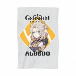 Рушник з принтом Albedo Genshin Impact - PrintSalon