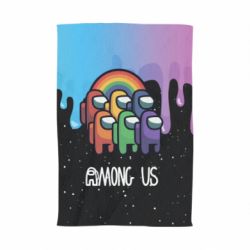 Полотенце с принтом Among Us art paints - PrintSalon