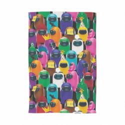 Рушник з принтом Among Us Astronauts 3D - PrintSalon