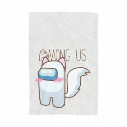 Рушник з принтом Among us cute cat - PrintSalon