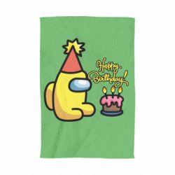 Рушник з принтом Among Us Happy Birthday - PrintSalon