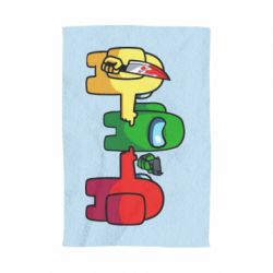 Полотенце с принтом Among Us - His Faut - PrintSalon