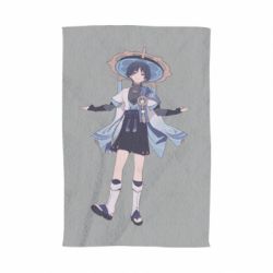 Полотенце с принтом Anemo wanderer - PrintSalon