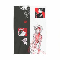 Полотенце с принтом Anime collage - PrintSalon