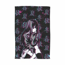 Рушник з принтом Anime Girl Glitch - PrintSalon