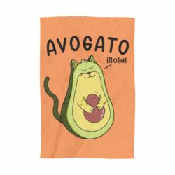 Полотенце с принтом Avogato Cat - PrintSalon