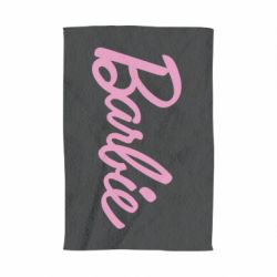Полотенце с принтом Барби Лого - PrintSalon