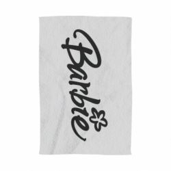Полотенце с принтом Barbie Logo - PrintSalon