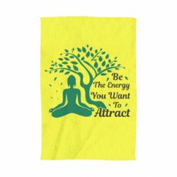 Полотенце с принтом Be Energy - To Attrack - PrintSalon