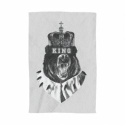Полотенце с принтом Bear King - PrintSalon
