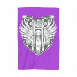 Полотенце с принтом Bike Shield Art - PrintSalon