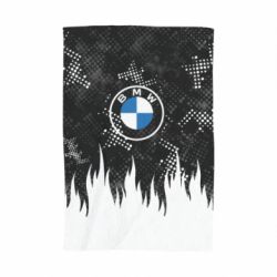 Полотенце с принтом BMW logo and grunge background - PrintSalon