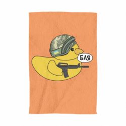 Полотенце с принтом Боевая утка - PrintSalon