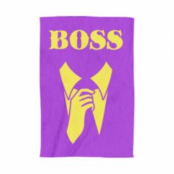 Полотенце с принтом Boss Costume - PrintSalon