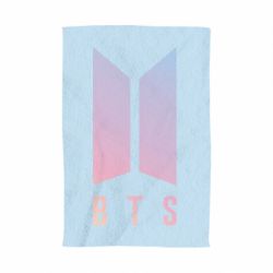 Полотенце с принтом BTS gradient logo - PrintSalon