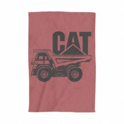 Полотенце с принтом CAT logo and truck - PrintSalon
