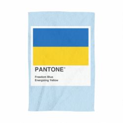 Полотенце с принтом Color of 2022 - PrintSalon