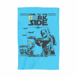 Полотенце с принтом Come to the dark side, dominate or die - PrintSalon