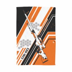 Рушник з принтом CS: GO AWP Asiimov Skin - PrintSalon