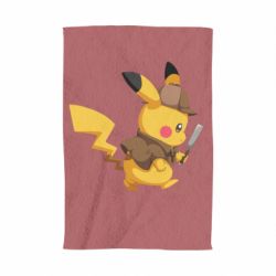 Полотенце с принтом Cute Detective Pikachu - PrintSalon