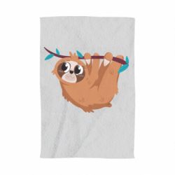 Полотенце с принтом Cute sloth - PrintSalon