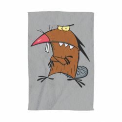 Полотенце с принтом Daggett Beaver - PrintSalon