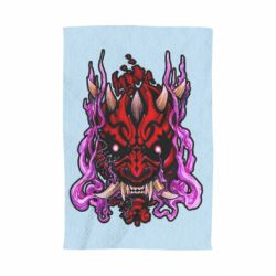 Полотенце с принтом Darth Maul Japanese mask - PrintSalon