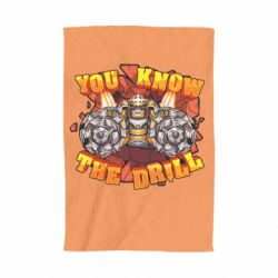 Полотенце с принтом Deep Rock Galactic You know The drill - PrintSalon