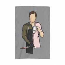 Полотенце с принтом Декстер арт - PrintSalon