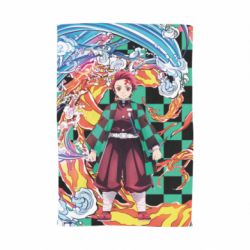 Полотенце с принтом Demon Slayer Kimetsu No Yaiba - PrintSalon