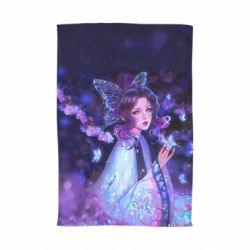 Полотенце с принтом Demon Slayer - Shinobu Kocho - PrintSalon