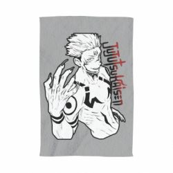 Полотенце с принтом Demon Sukuna art - PrintSalon