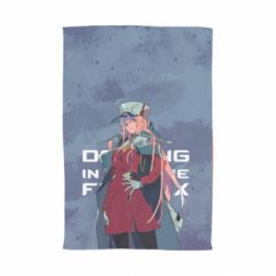 Полотенце с принтом DITF Zero Two Art - PrintSalon