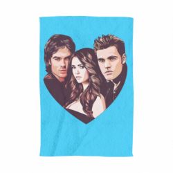 Полотенце с принтом Дневники Вампира - PrintSalon