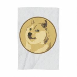 Полотенце с принтом Dogecoin - PrintSalon