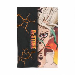 Полотенце с принтом Доктор Стоун Арт - PrintSalon