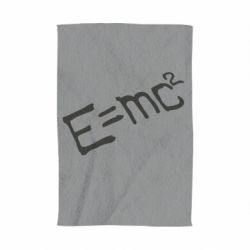Полотенце с принтом E=mc2 - PrintSalon
